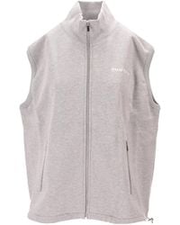 Miu Miu - Zip-Up Drawstring Gilet - Lyst