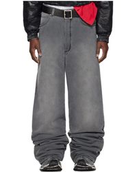 Lu'u Dan - Wadded Stack Jeans - Lyst