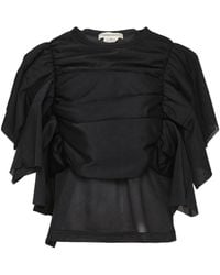 Comme des Garçons - Layered Gathered T-Shirt - Lyst