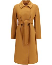 Max Mara - Long-Sleeved Coat - Lyst