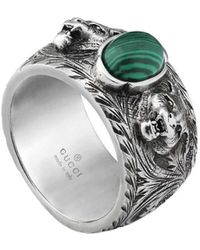 Gucci - Logo Ring - Lyst