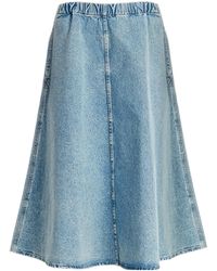 Agolde - Maria Mcmanus Denim Skirt - Lyst