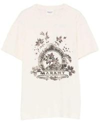 Isabel Marant - Zewel Graphic-Print T-Shirt - Lyst