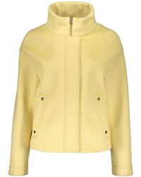 Herno - High-Neck Zip Short Coat - Lyst