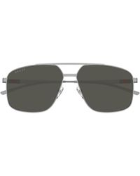 Gucci - Eyewear Navigator Frame Sunglasses - Lyst
