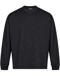 Comme des Garçons - Comme Des Garçons Homme Long Sleeved Crewneck T-Shirt - Lyst
