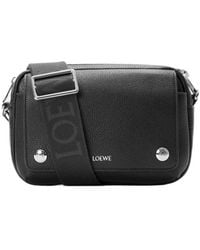 Loewe - Pebble Messenger Bag Small - Lyst