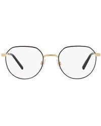 Dolce & Gabbana - Eyewear Round Frame Glasses - Lyst
