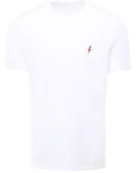 Neil Barrett - Lightning Pattern T-Shirt - Lyst
