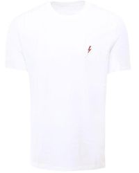 Neil Barrett - Lightning Pattern T-Shirt - Lyst