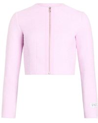 Patou - Cotton-Blend Tweed Jacket - Lyst