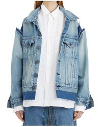 Junya Watanabe - X Levi's Panelled Denim Jacket - Lyst