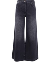 Aspesi - Wide-Leg Jeans - Lyst
