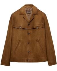 Prada - Leather Jacket - Lyst