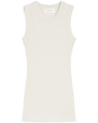 Sportmax - Tione Ribbed Tank Top - Lyst