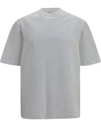 CASABLANCA - Monogram Oversized T-Shirt - Lyst
