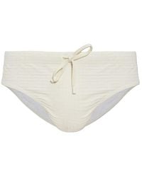 Balmain - Drawstring Swim Trunks - Lyst