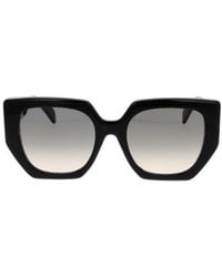 Celine - Logo Leg Detail Sunglasses - Lyst