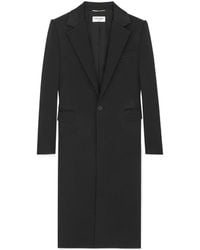 Saint Laurent - Single-Breasted Coat - Lyst