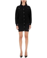 Moschino - Long-Sleeved Dress - Lyst