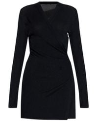Balenciaga - Wrap Tie Cardigan - Lyst