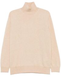 Malo - High-Neck Cashmere Sweater - Lyst