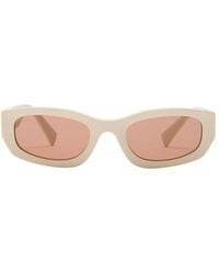 Miu Miu - Lightweight Flat-Frame Sunglasses - Lyst
