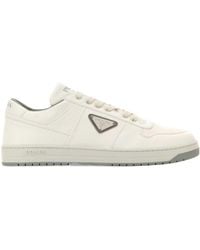 Prada - Downtown Lace-Up Sneakers - Lyst