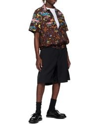 Sacai - Lapel Short Sleeve Shirt - Lyst