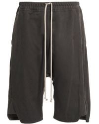 Rick Owens Forever Basket Swinger Shorts in Gray for Men | Lyst