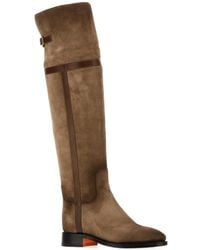Santoni - Janelle Knee-High Boots - Lyst