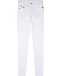 DIESEL - 2017 Slandy 09F90 Skinny Jeans - Lyst