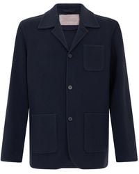 Herno - Single-Breasted Patch-Pocket Jacket - Lyst