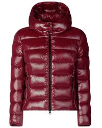 Save The Duck - Logo Patch Padded Jacket - Lyst