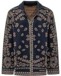 Alanui - Bandana Jacquard Polo Shirt - Lyst