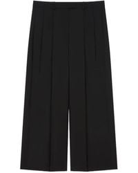 Givenchy - Cropped Double Pleat Pants - Lyst