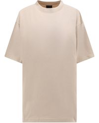 Balenciaga - Logo Embellished Large Fit T-Shirt - Lyst