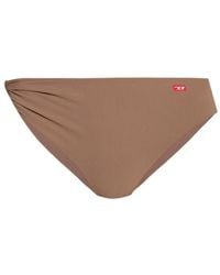 DIESEL - Ash Twisted Bikini Bottoms - Lyst