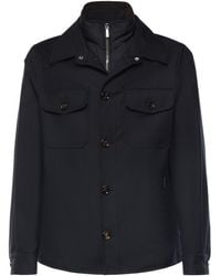 Moorer - Four-Pocket Buttoned Coat - Lyst
