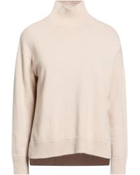 Max Mara - Max Mara Blush Turtleneck Wool, Cashmere - Lyst