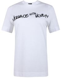Versace - Logo Printed T-Shirt - Lyst