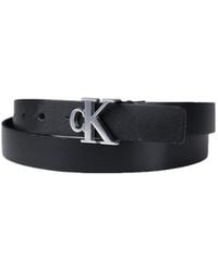 Calvin Klein - Logo Belt - Lyst