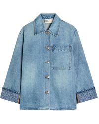 Tory Burch - Classic Denim Jacket - Lyst
