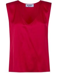 Blugirl Blumarine - V-Neck Sleeveless Top - Lyst
