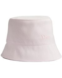 Dior - Iviera Mariniere Teddy-D Small Brim Bucket Hat - Lyst
