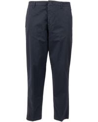 Dondup - Straight Leg Gabardine Pants - Lyst