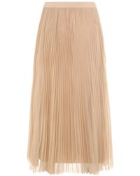 Fabiana Filippi - Wide Pleated Tulle Skirt - Lyst