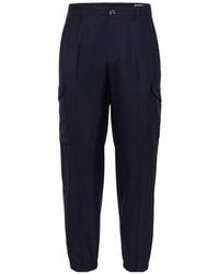 Brunello Cucinelli - Cropped Cargo Trousers - Lyst