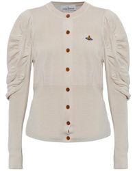 Vivienne Westwood - Eli Ruched-Sleeve Cardigan - Lyst