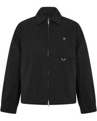 Represent - Solid Color Overshirt - Lyst